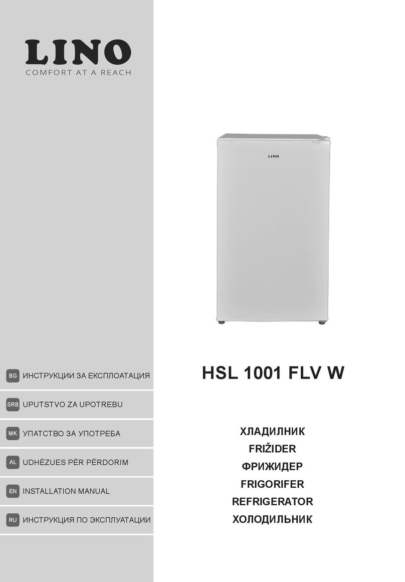 Lino HSL 1001 FLV W installation manual