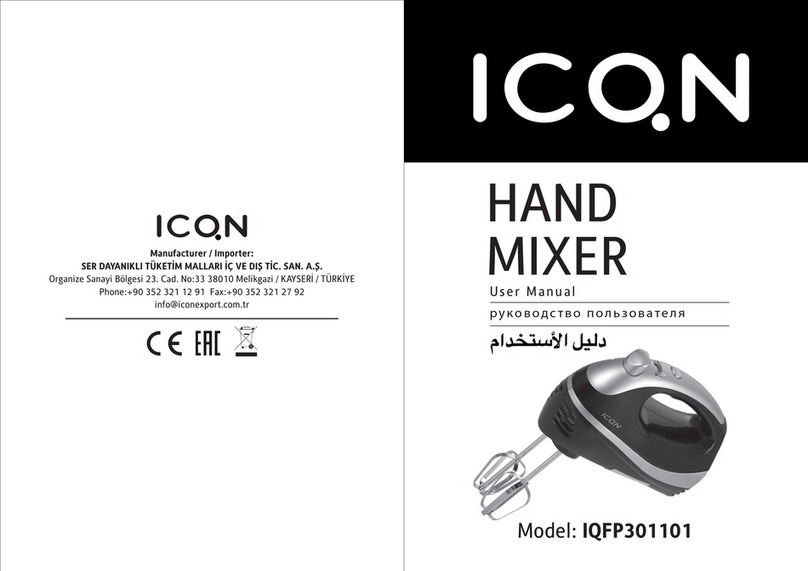 ICON IQFP301101 user manual