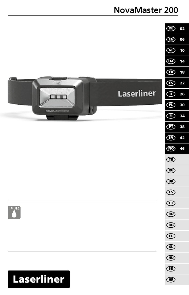LaserLiner NovaMaster 200 User manual