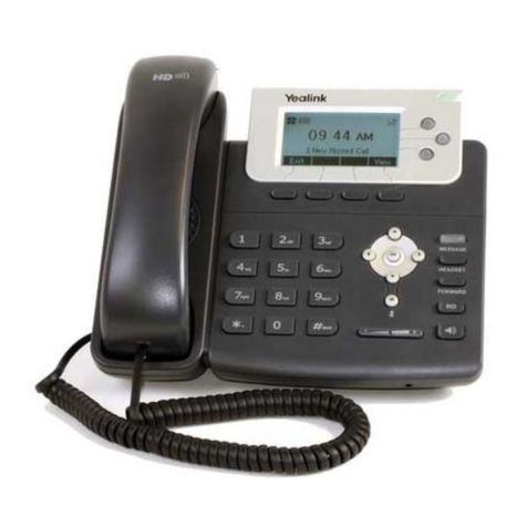 Yealink T23 User manual