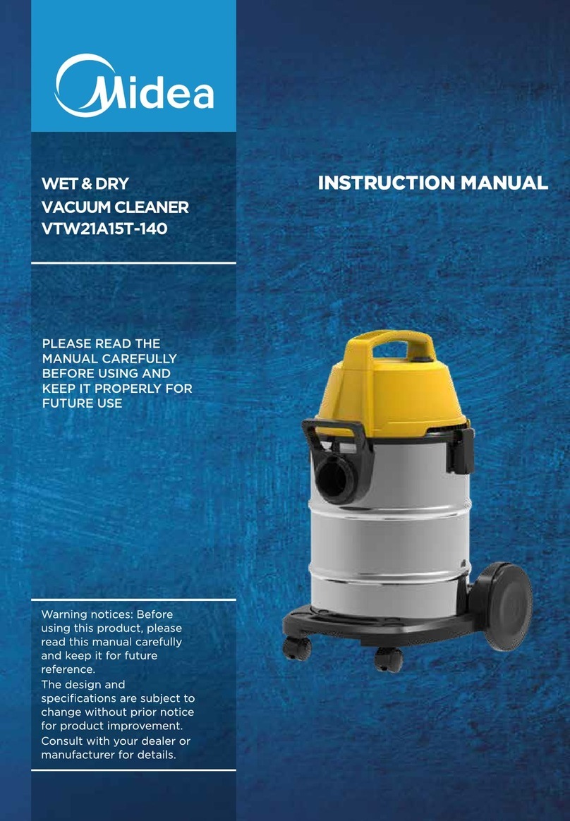 Midea VTW21A15T-140 User manual Midea VTW21A15T-140 User manual
