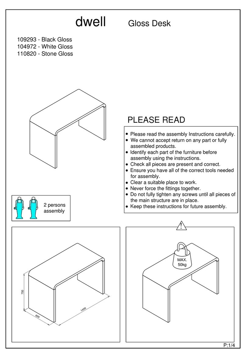Dwell 109293 User manual