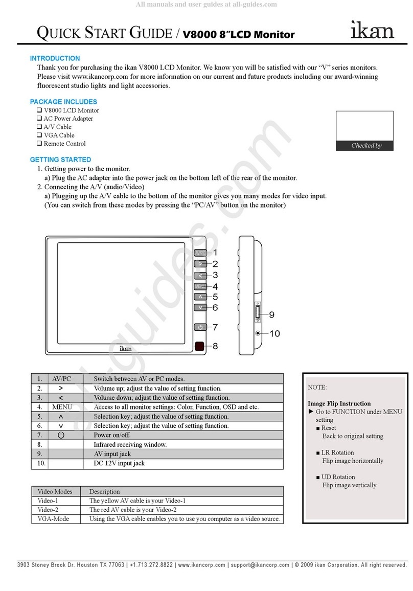 Ikan V8000 quick start guide