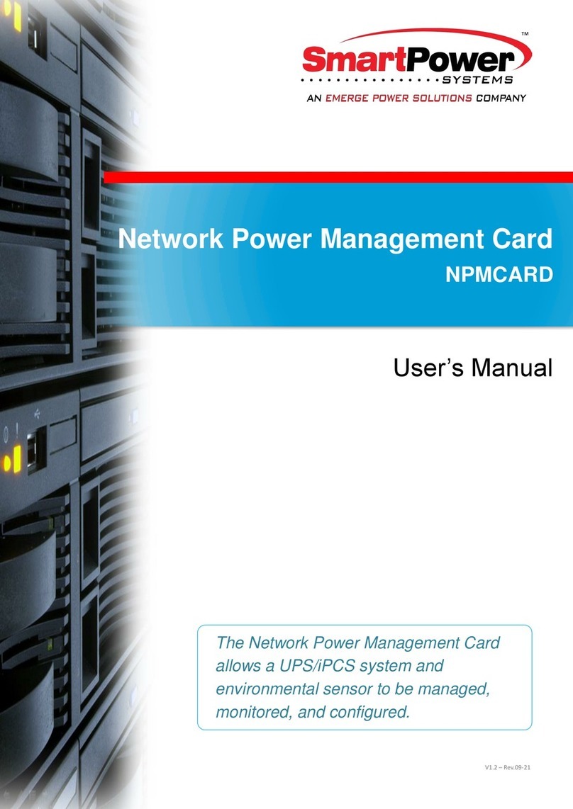 Smart power NPMCARD user manual