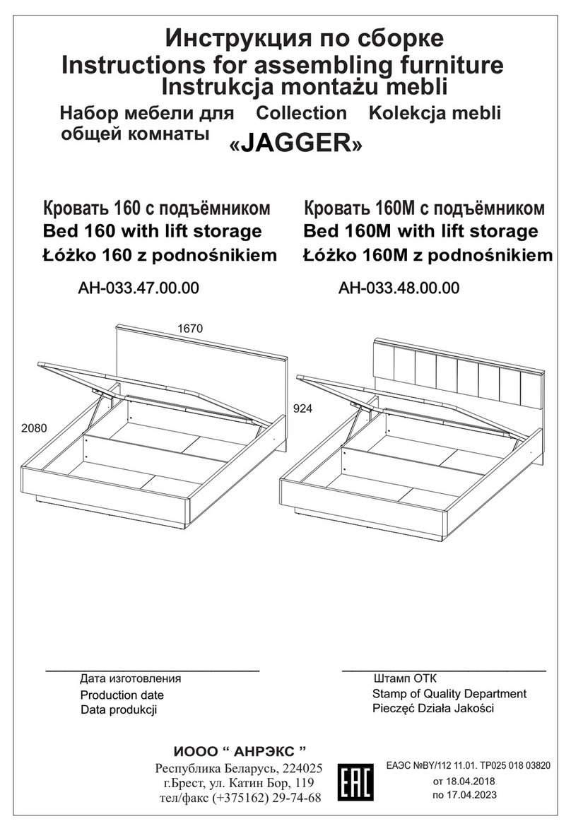 ANREX JAGGER AH-033.47.00.00 User manual