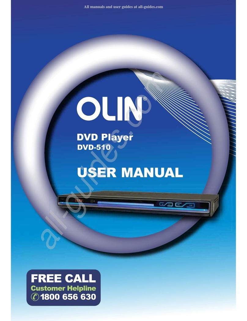 Olin DVD-510 user manual