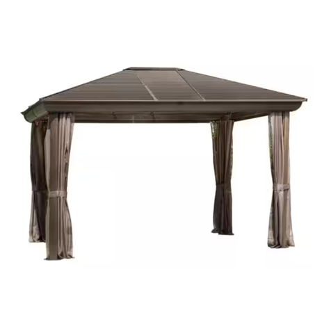 Gazebo penguin 43202MR-22 User manual