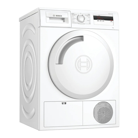 Bosch WTH8300AU User manual and installation instructiions