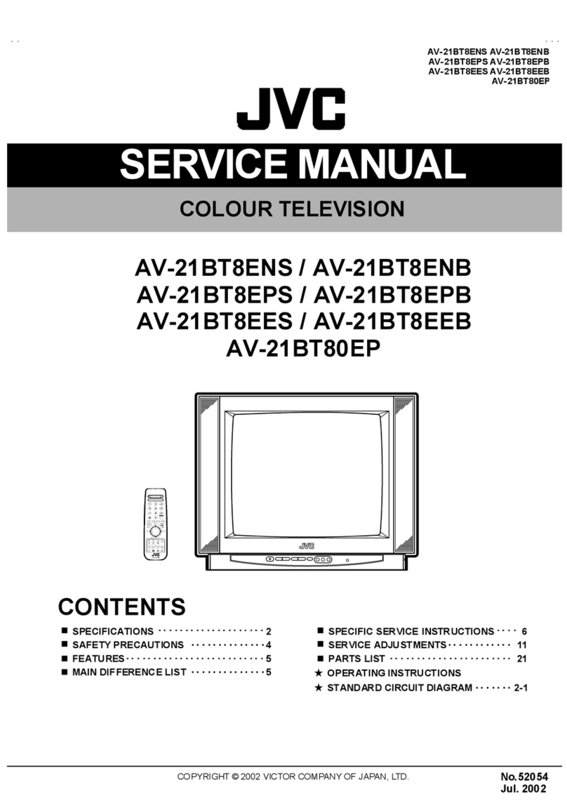 JVC AV-21BT8ENS User manual