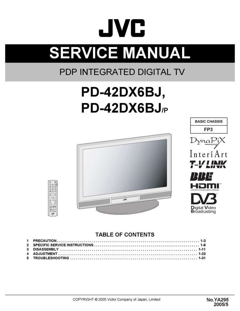JVC PD-42DX6BJ User manual