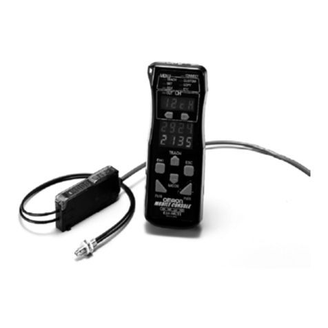Omron E3X-DA-N series User manual Omron E3X-DA-N series User manual