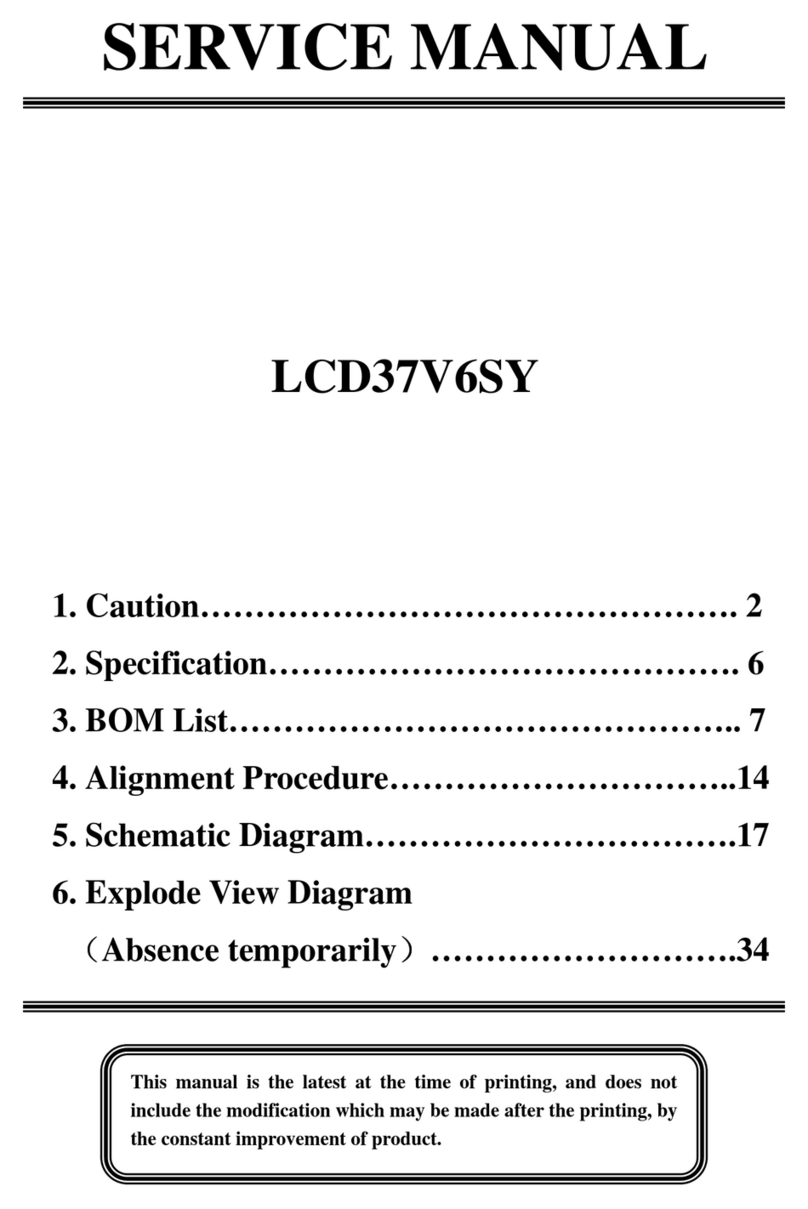 RCA LCD37V6SY User manual