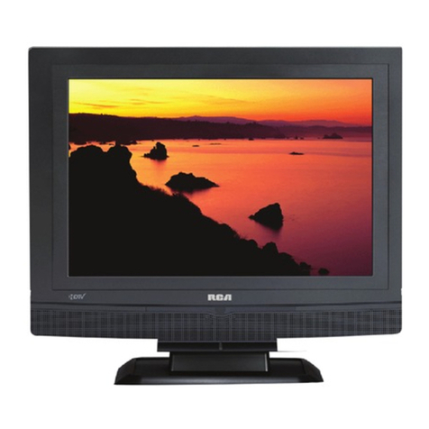 RCA L19WD20 - 19" LCD TV User manual