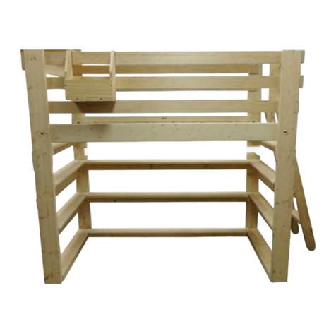 College Bed Lofts Short Shelf User manual College Bed Lofts Short Shelf User manual