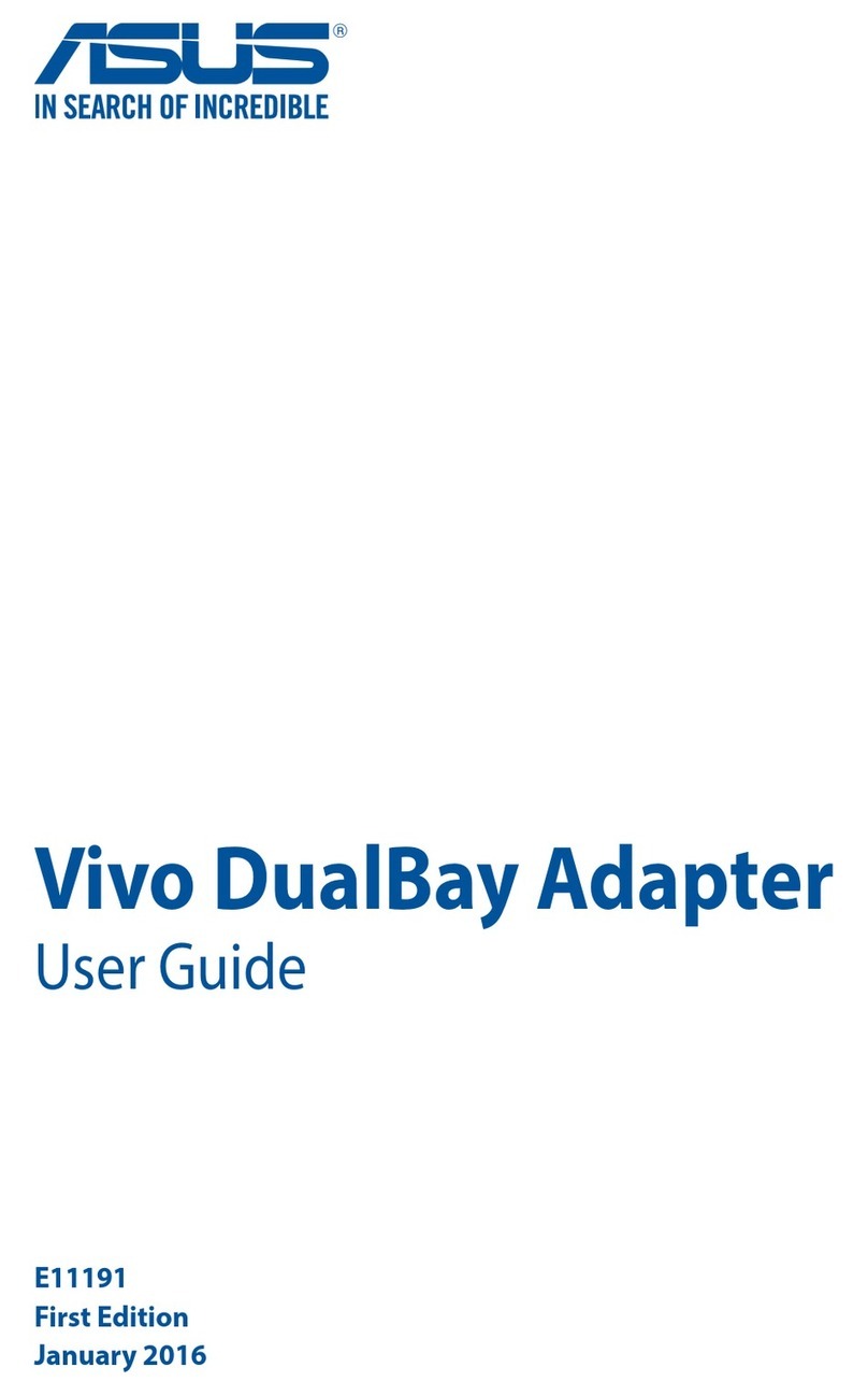Asus Vivo DualBay User manual