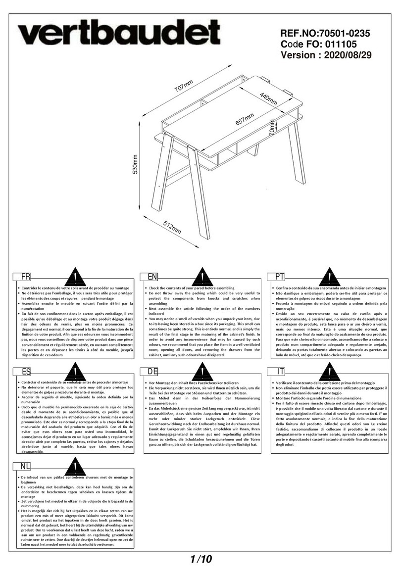 VERTBAUDET 70501-0235 User manual VERTBAUDET 70501-0235 User manual