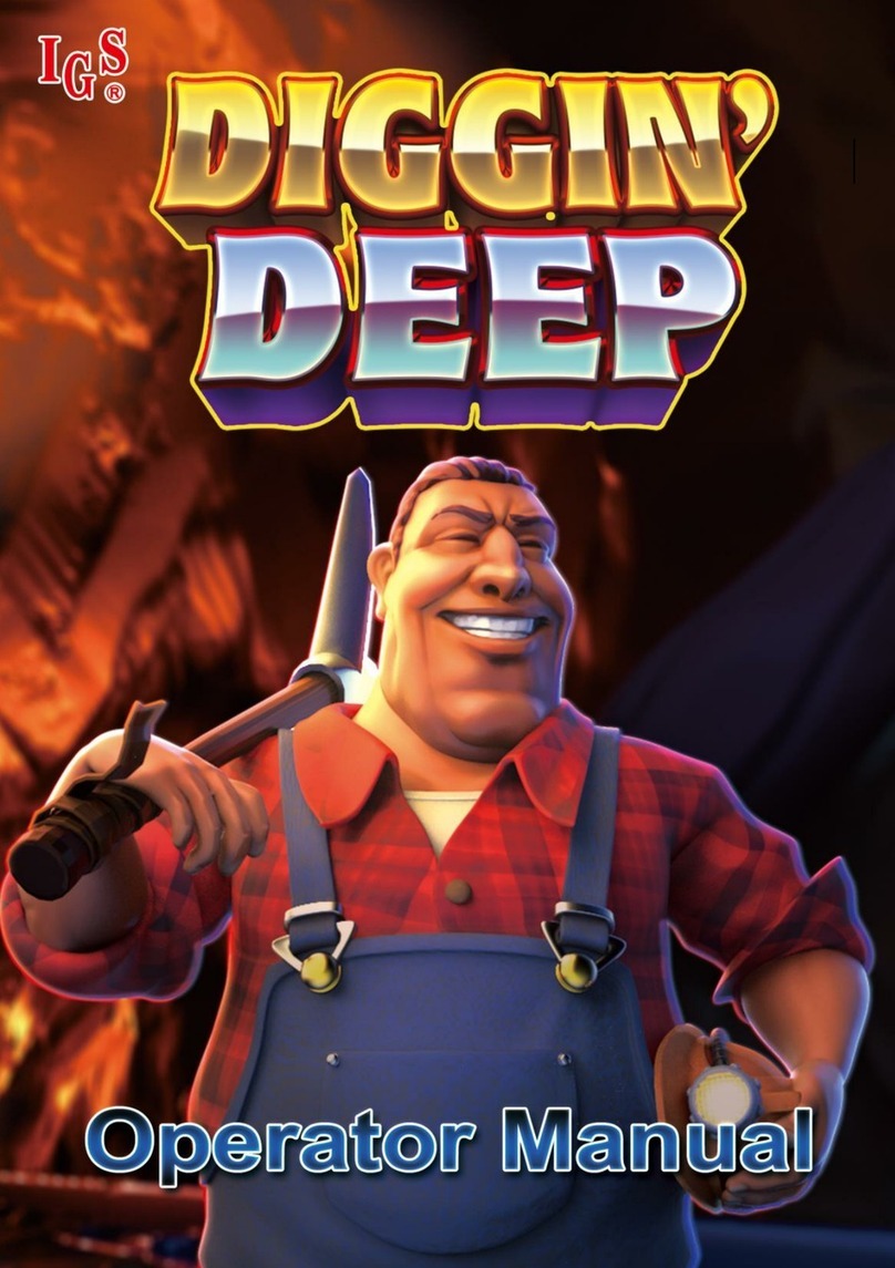 IGS DIGGIN' DEEP Operator's manual