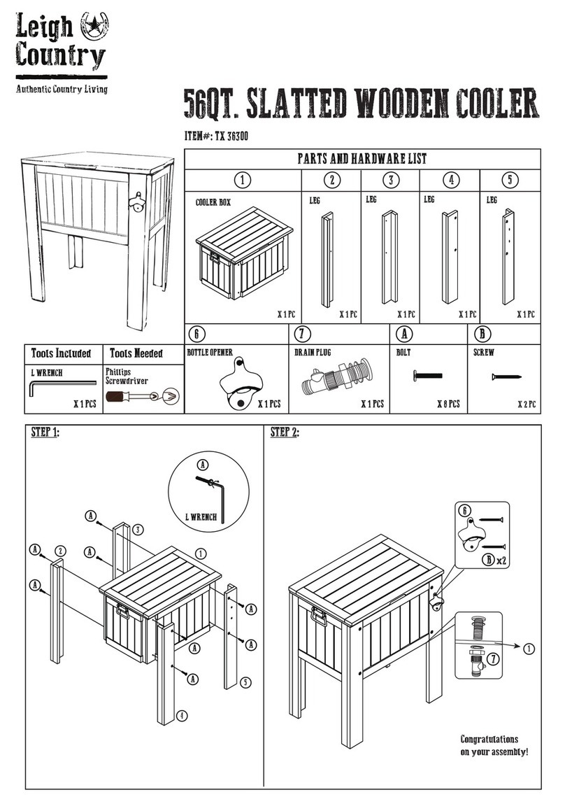 Leigh Country TX 36300 manual