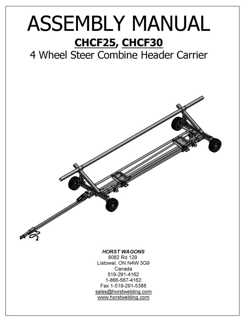 Horst Welding CHCF25 Assembly manual