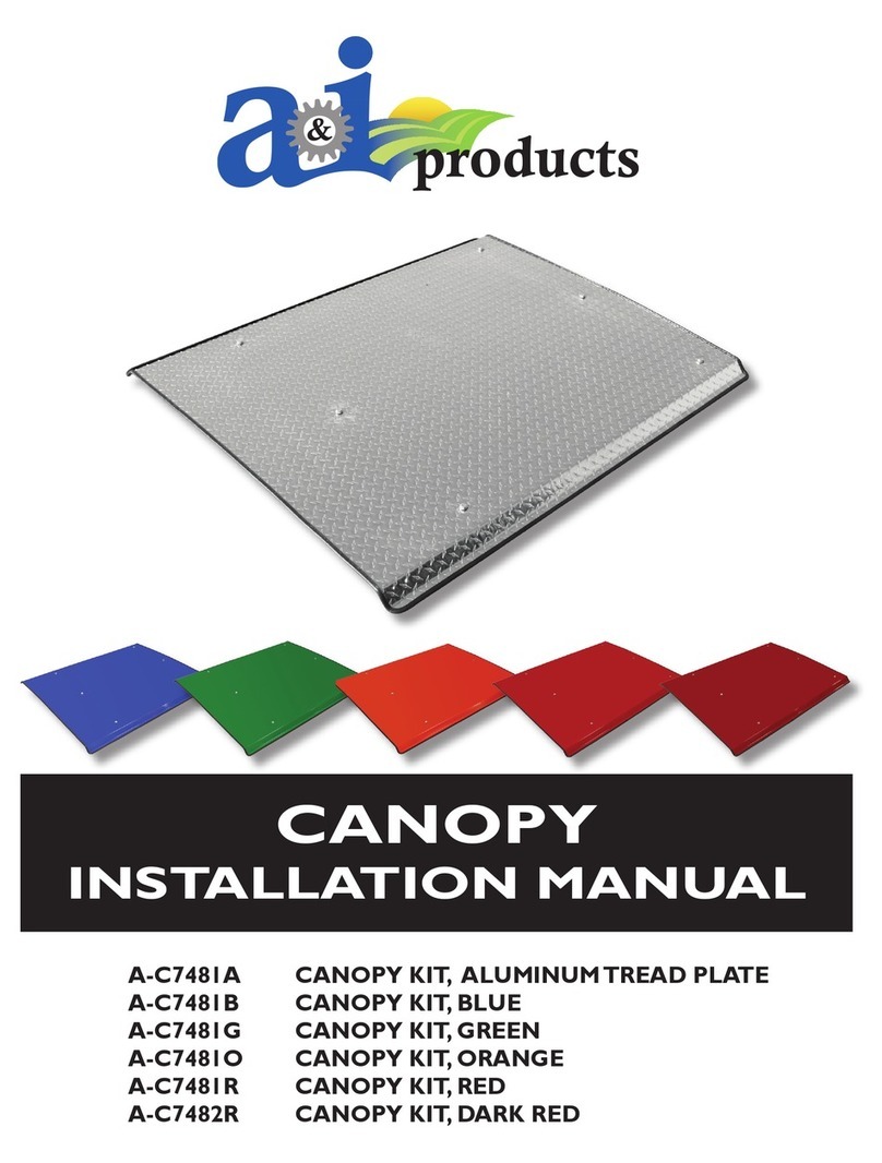 A&I Products A-C7481A installation manual