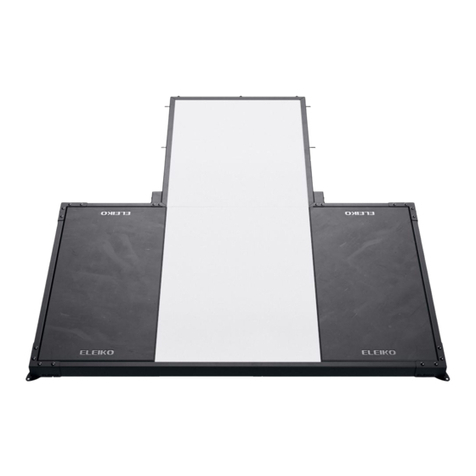 Eleiko SVR INSERT PLATFORM PRESTERA HALF RACK User manual