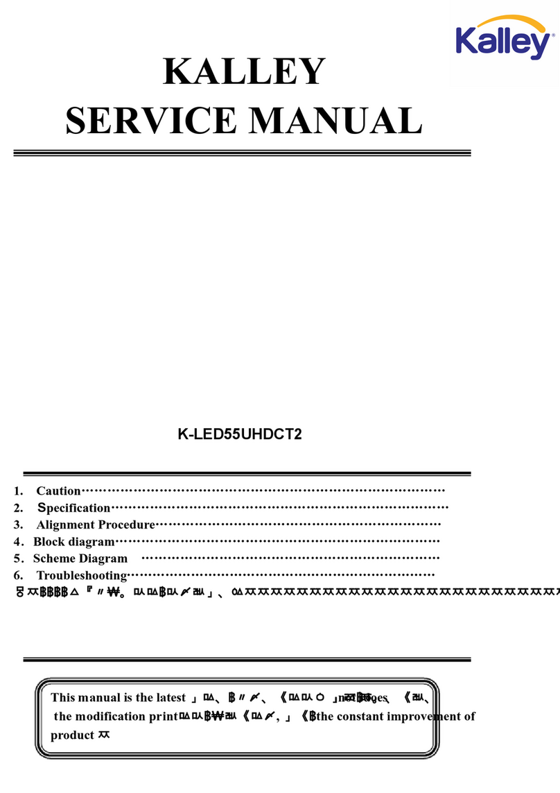 Kalley K-LED55UHDCT2 User manual
