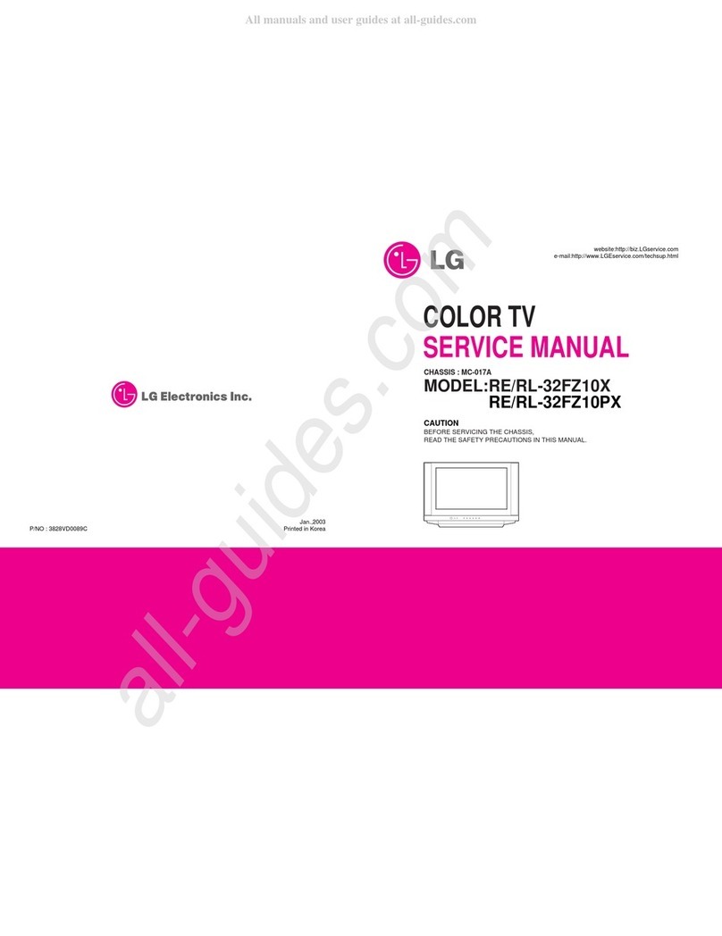 LG RE-32FZ10X User manual
