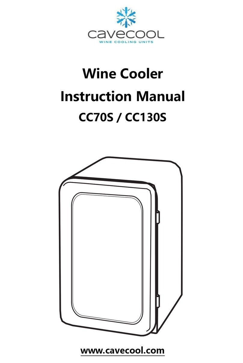 Cavecool CC70S User manual Cavecool CC70S User manual