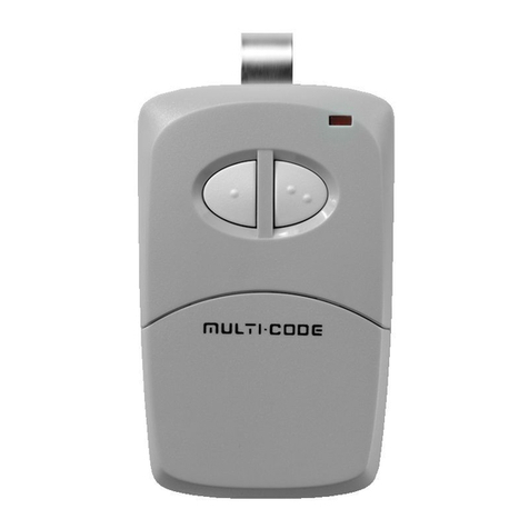 Linear MULTI-CODE 4120 User manual