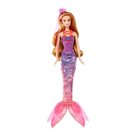 Mattel Barbie BLP25 instructions
