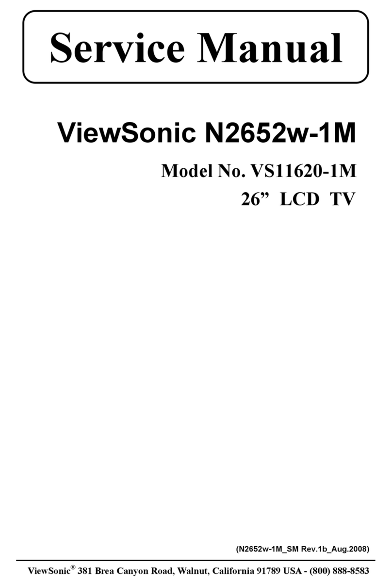 ViewSonic N2652w-1M User manual