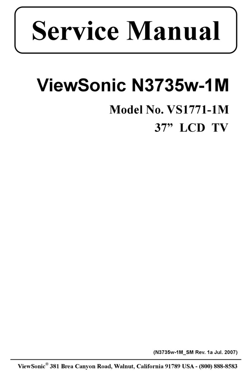 ViewSonic N3735w-1M User manual
