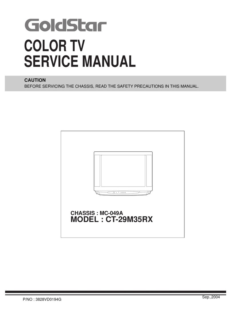 Goldstar CT-29M35RX User manual
