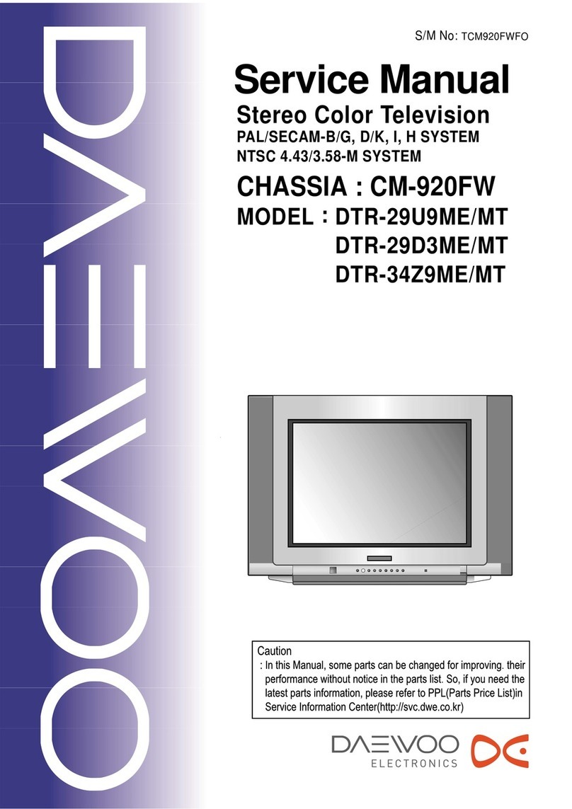 Daewoo DTR-29U9ME User manual