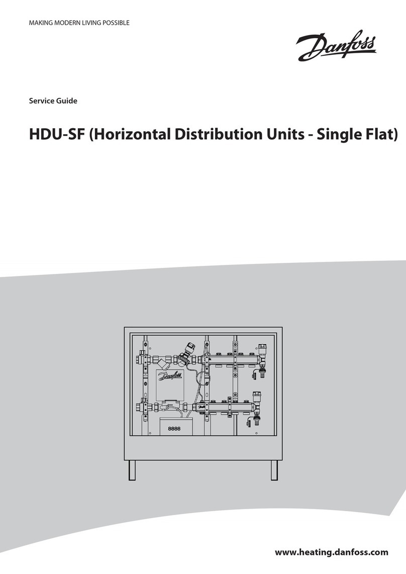 Danfoss HDU-SF User manual