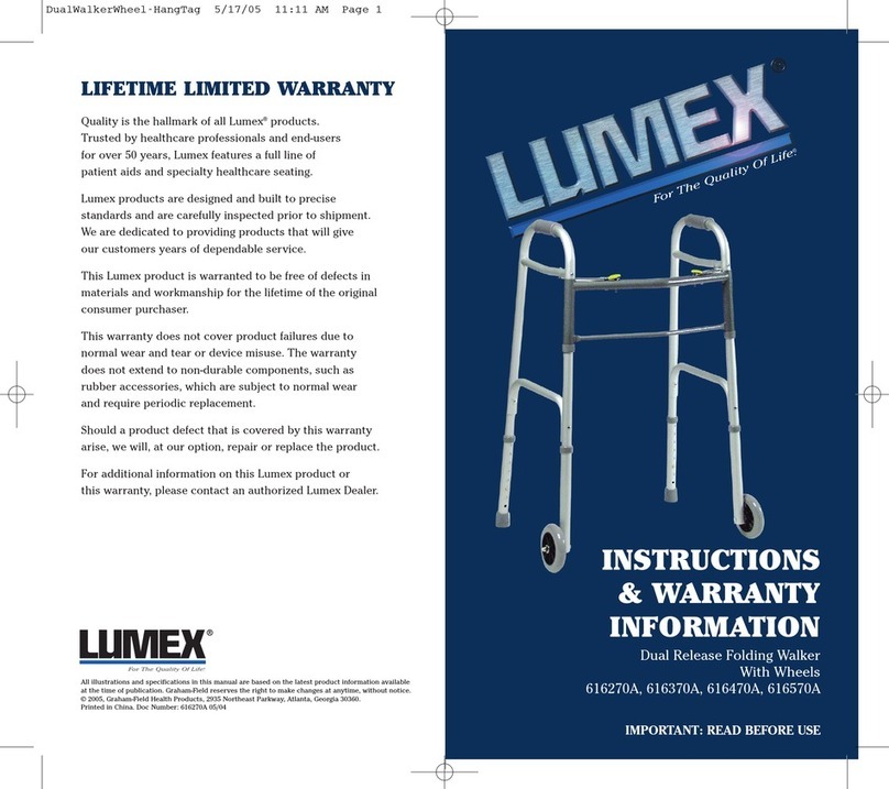 Lumex 616270A Installation guide