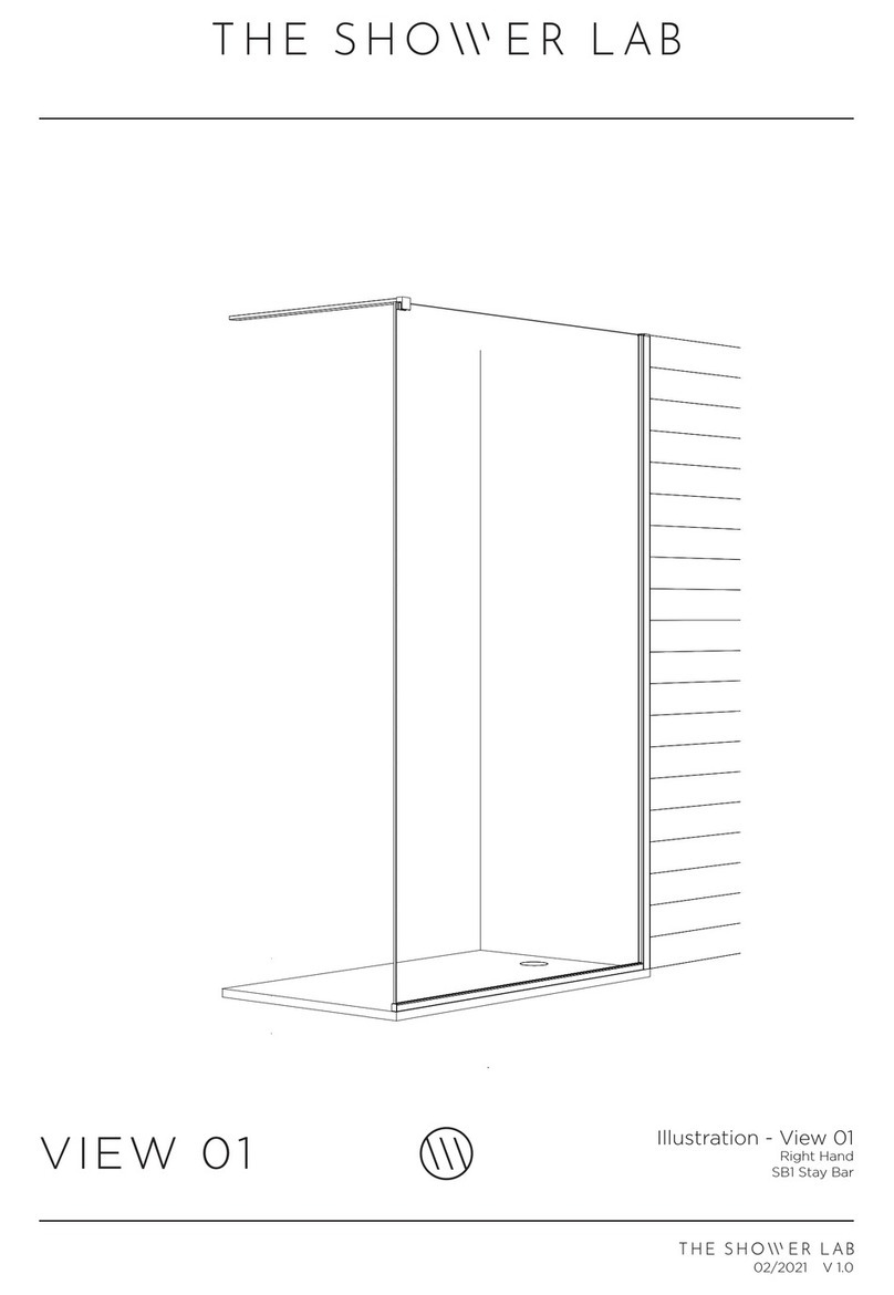 THE SHOWER LAB VR01S20 User manual