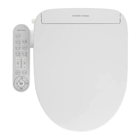 Coway BIDETMEGA 200 User manual