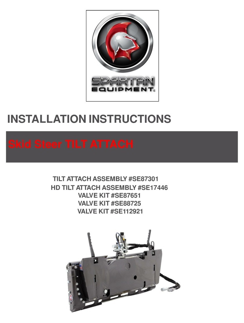 Spartan Equipment SE87301 installation instructions