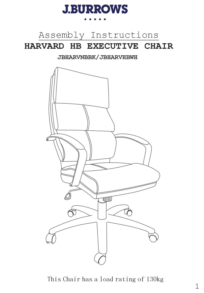 J.Burrows JBHARVNBBK Assembly instructions