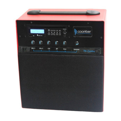 Coomber 44500 Series Product instruction manual