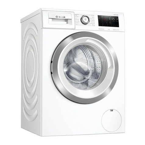 Bosch WAU28R90GB User manual and installation instructions
