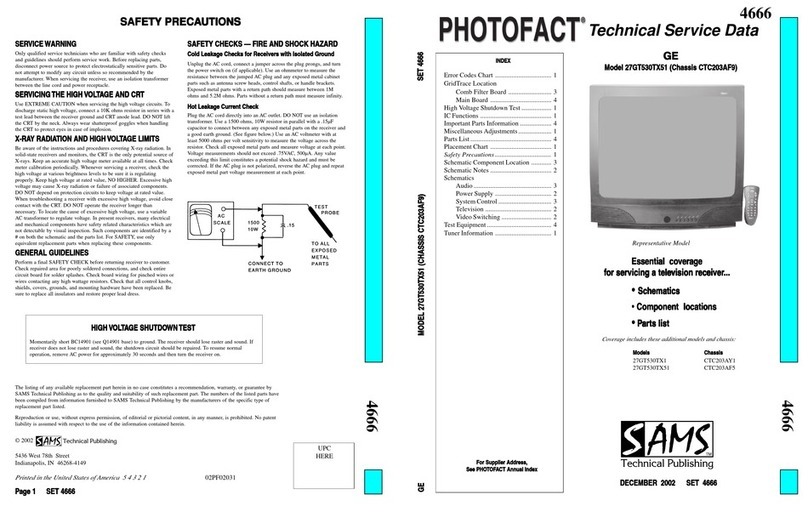 GE 27GT530TX1 User manual