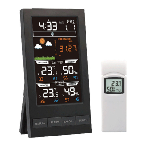 Aercus WeatherSpy User manual