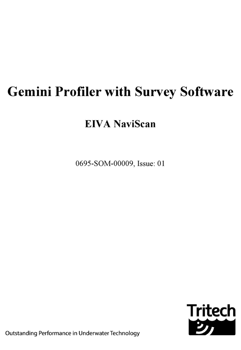 Tritech Gemini Profiler User manual