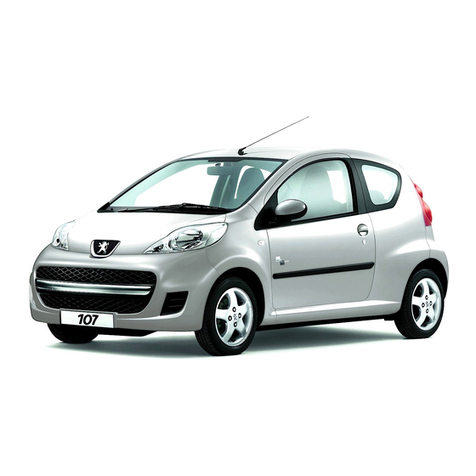 PEUGEOT 107 2009 owner's manual