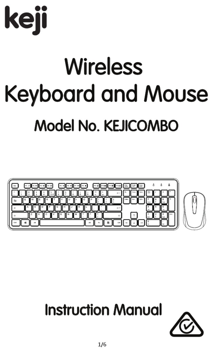 Keji KEJICOMBO instruction manual