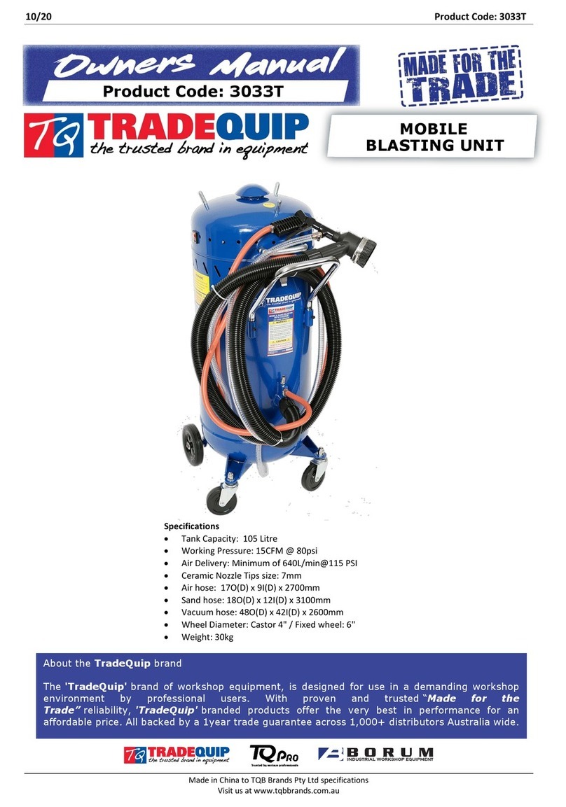 TradeQuip 3033T owner's manual