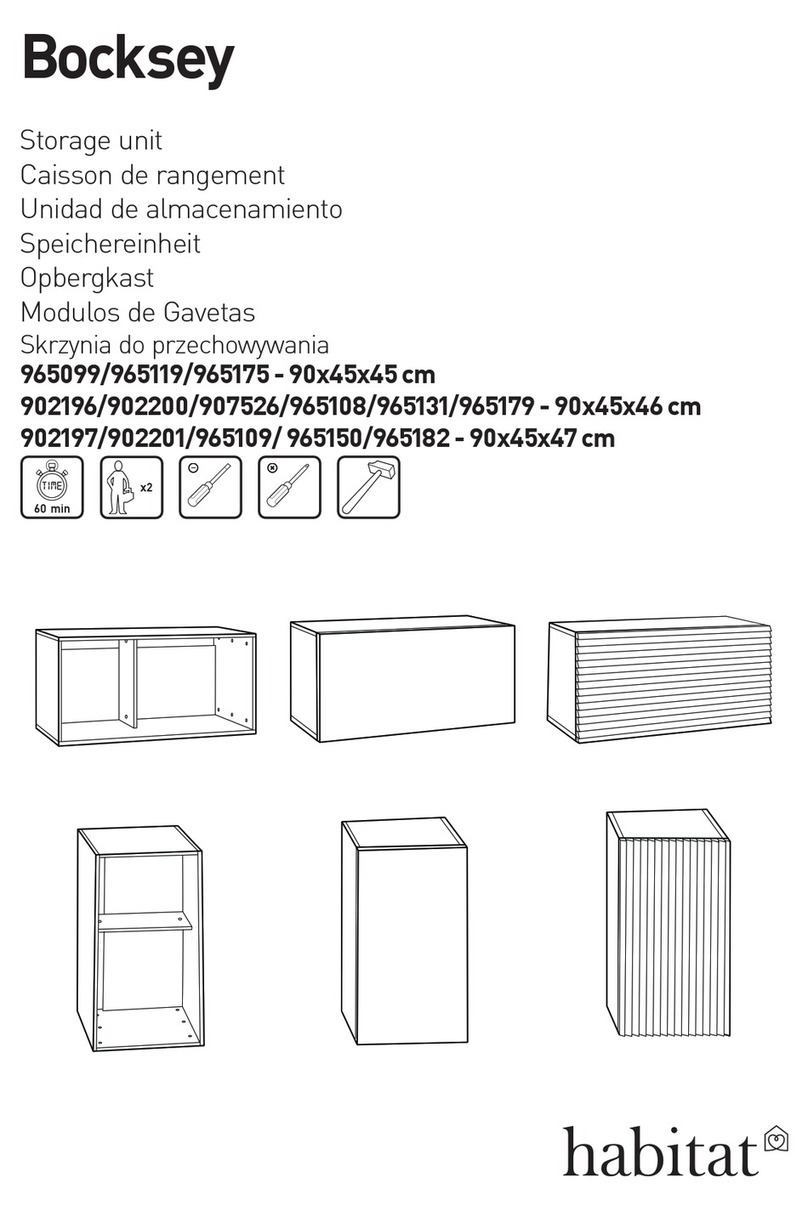 Habitat Bocksey 965099 manual