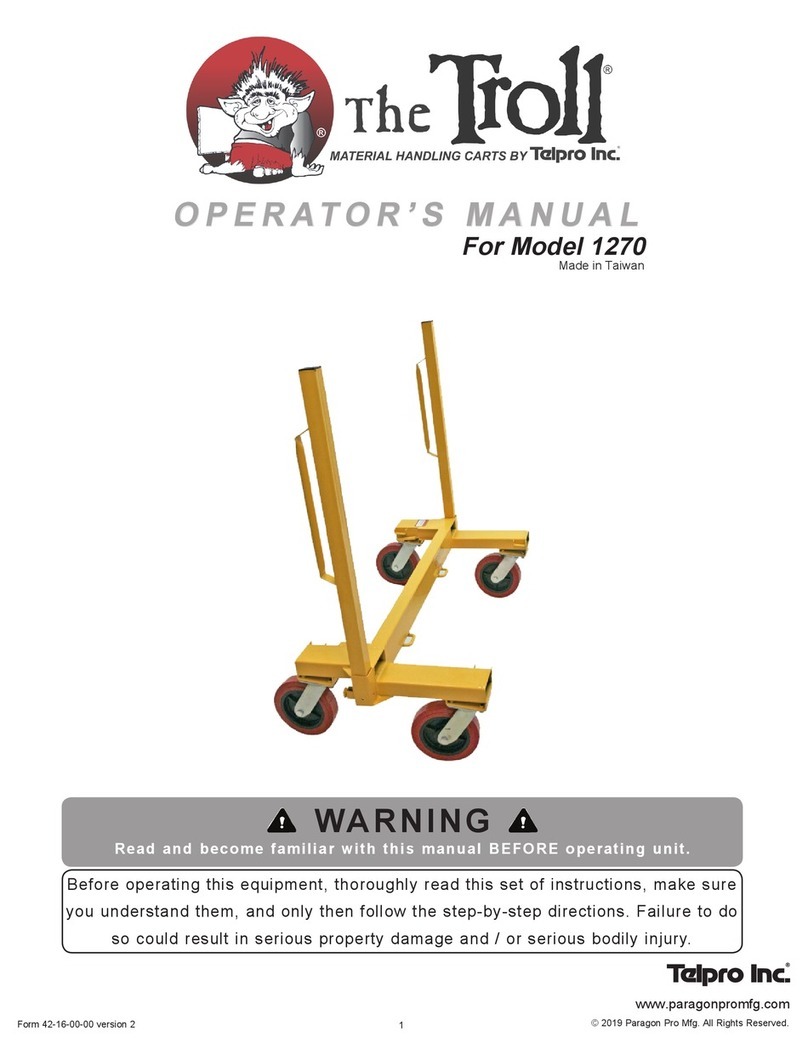 Telpro Troll 1270 Operator's manual